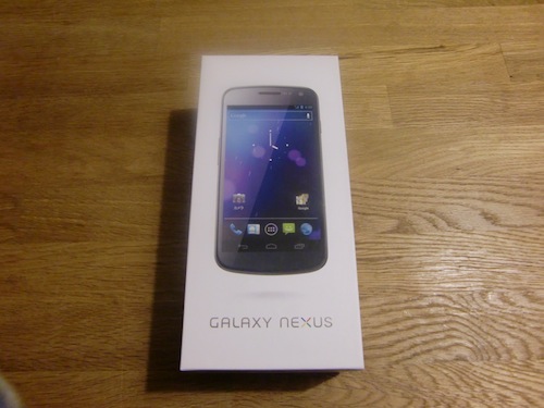 Galaxy Nexus　箱