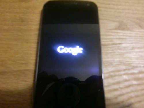 Galaxy Nexus　起動1